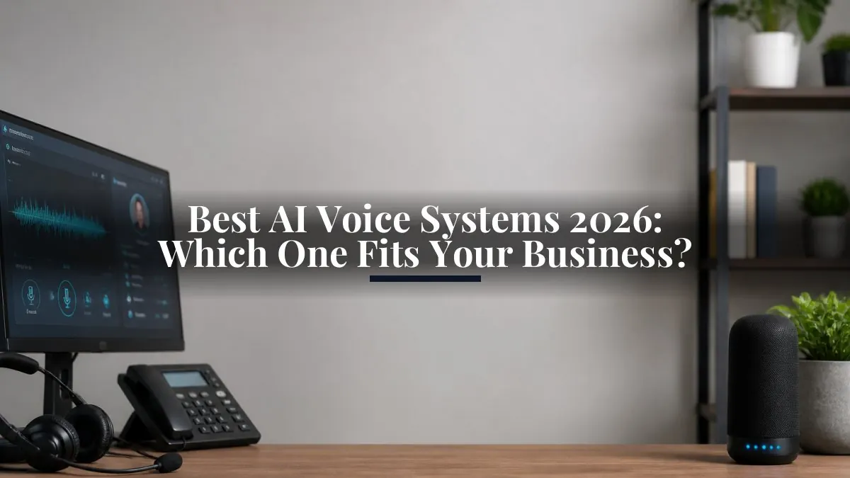 Best AI Voice Systems 2026: Which One Fits Your Business?