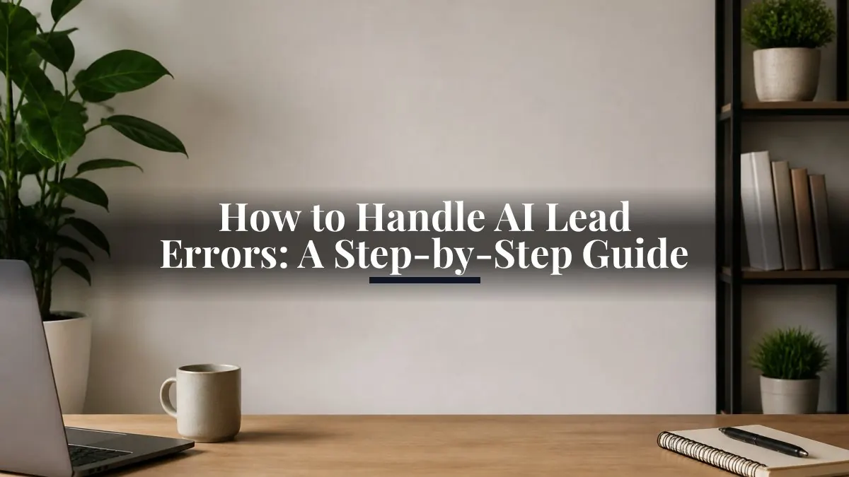 How to Handle AI Inquiry Errors: A Step-by-Step Guide